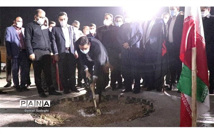 آغاز عملیات اجرایی احداث مدرسه ۹ کلاسه خیری حضرت ولیعصر در اندیمشک