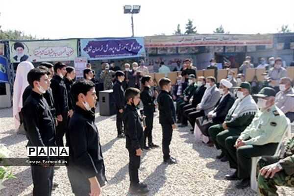 افتتاح نمایشگاه رزمی، فرهنگی (دفاع مقدس ) در فرهنگسرای بجنورد