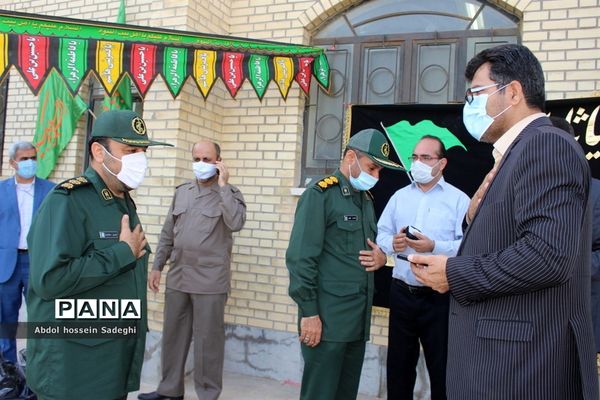 نواختن زنگ ایثار و مقاومت در بوشهر