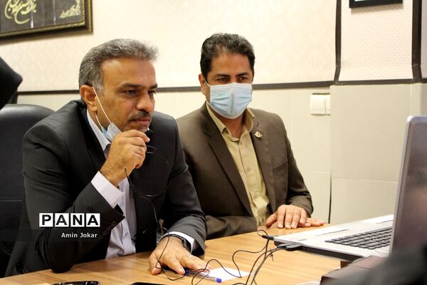 نشست ویدئویی هم اندیشی مدیران ستادی و استانی سازمان های دانش آموزی کشور