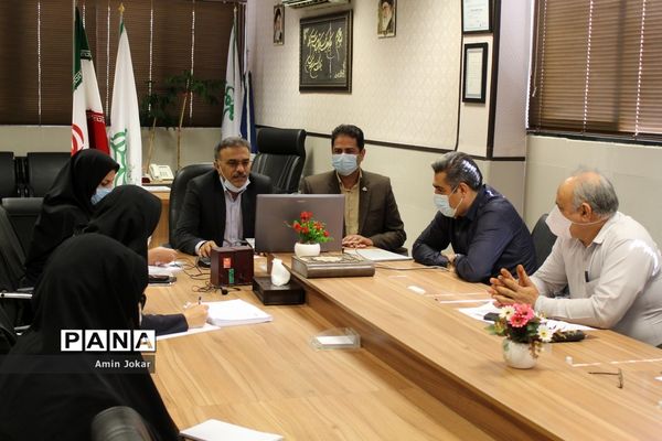 نشست ویدئویی هم اندیشی مدیران ستادی و استانی سازمان های دانش آموزی کشور