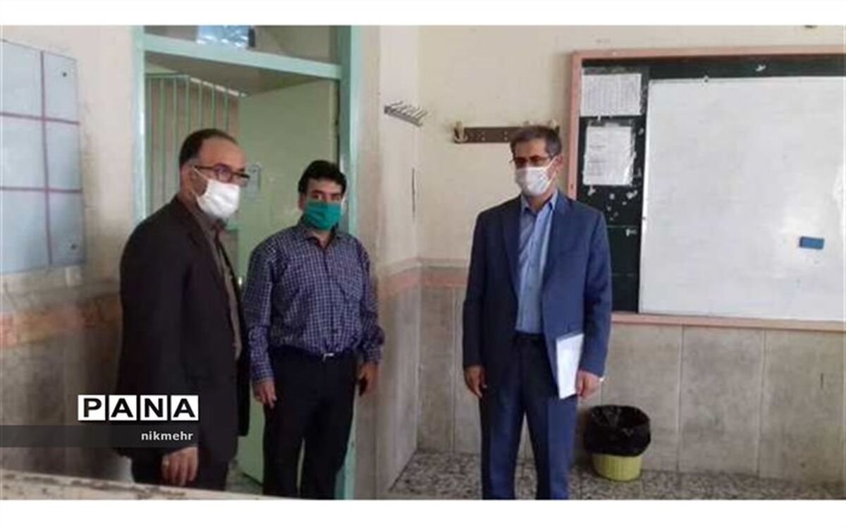 بازدید مدیر منطقه15 از مدارس منطقه