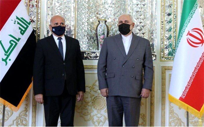 دیدار وزیر امور خارجه عراق با محمدجواد ظریف