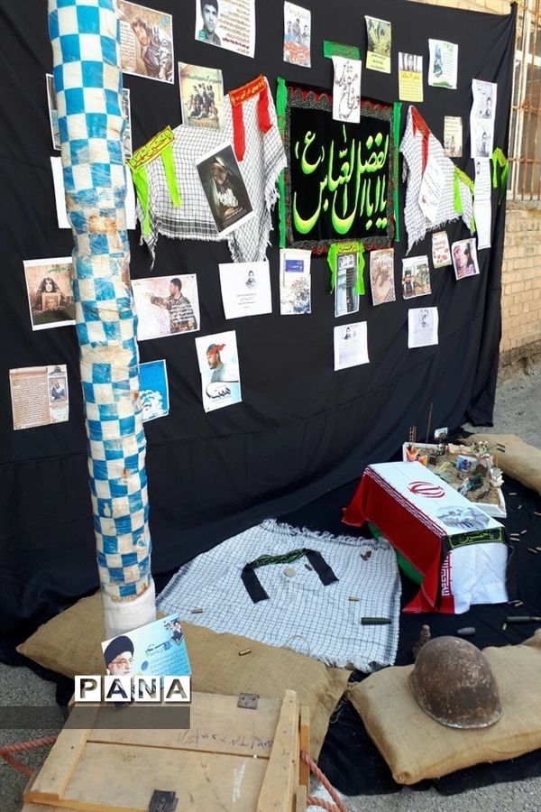 حضور دانش‌آموزان پیشتاز شهرستان بهار در مراسم گرامیداشت هفته دفاع مقدس