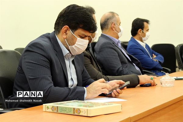 نشست شورای جهادی با حضور معاون پرورشی اداره‌کل آموزش و پرورش خوزستان