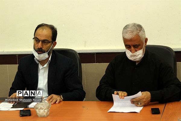 نشست شورای جهادی با حضور معاون پرورشی اداره‌کل آموزش و پرورش خوزستان