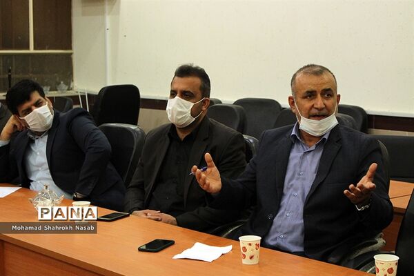 نشست شورای جهادی با حضور معاون پرورشی اداره‌کل آموزش و پرورش خوزستان