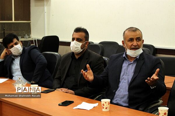 نشست شورای جهادی با حضور معاون پرورشی اداره‌کل آموزش و پرورش خوزستان