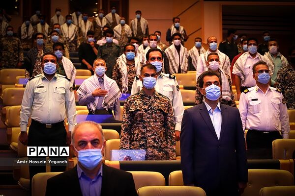 گرامیداشت شکست حصر آبادان درجزیره کیش