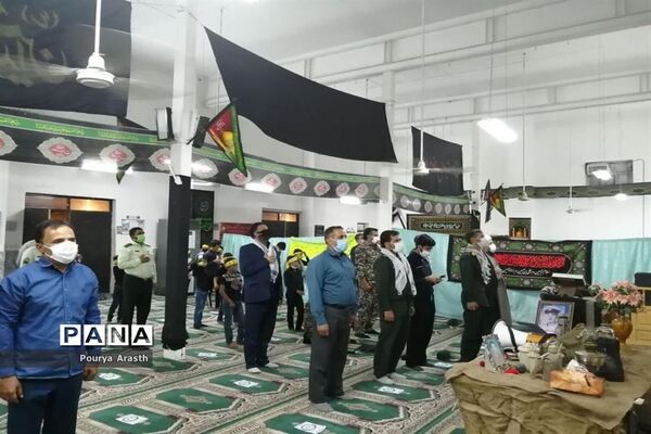 یادواره شهدای معدن قلعه زری شهرستان خوسف