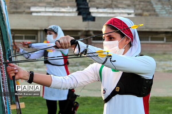 اردوی تیم ملی تیراندازی با کمان در تبریز