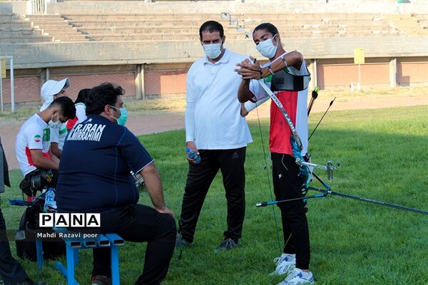 اردوی تیم ملی تیراندازی با کمان در تبریز
