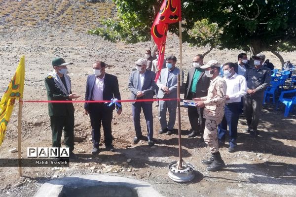 افتتاح قنات روستای کاجو بخش ماژان شهرستان خوسف توسط  سپاه پاسداران