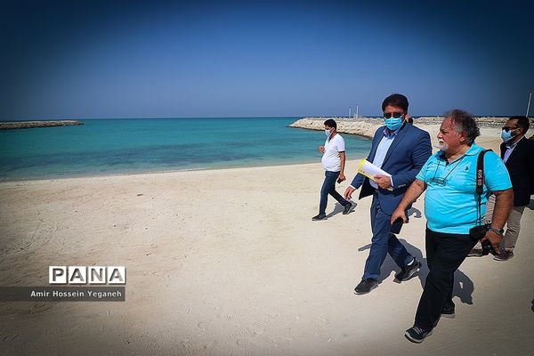 اجرای طرح آزادسازی سواحل جزیره کیش