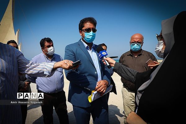 اجرای طرح آزادسازی سواحل جزیره کیش