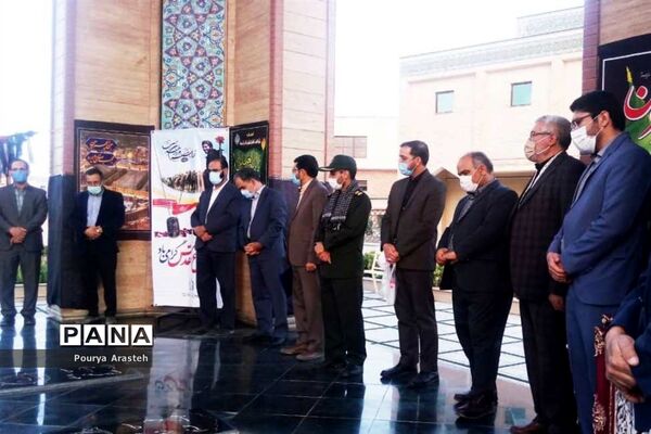 غبارروبی مزار شهدای گمنام
