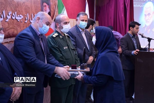 آیین تجلیل از جهادگران دانشگاهی عرصه سلامت مازندران