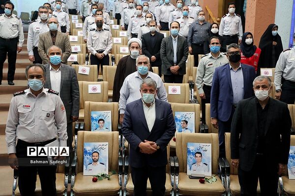 آیین بزرگداشت روز آتش‌نشانی و ایمنی