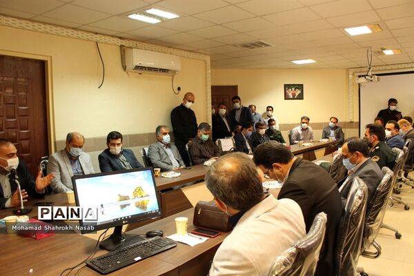 آیین تکریم و معارفه رییس مرکز بهداشت شرق اهواز