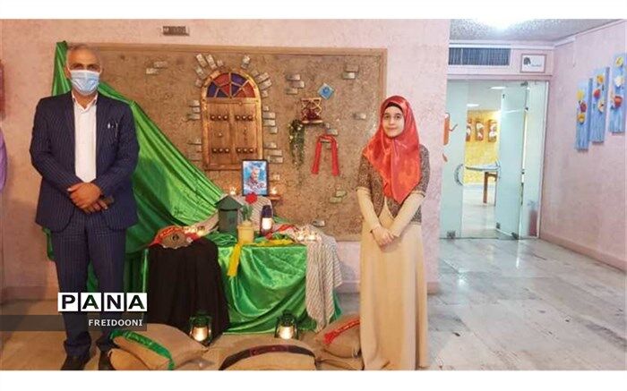 بازدید مدیر منطقه چهار از مدرسه استثنایی ناشنوایان باغچه بان