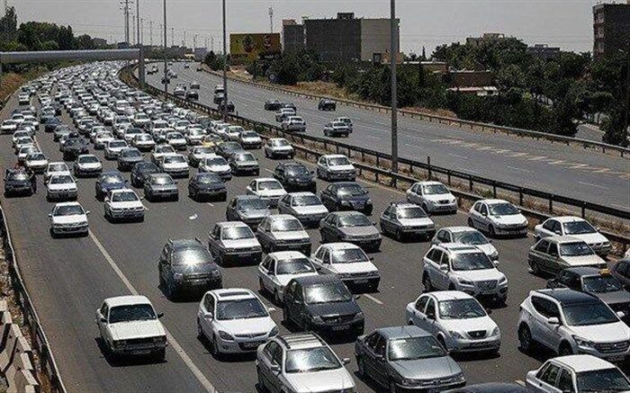ترافیک سنگین در ورودی‌های تهران