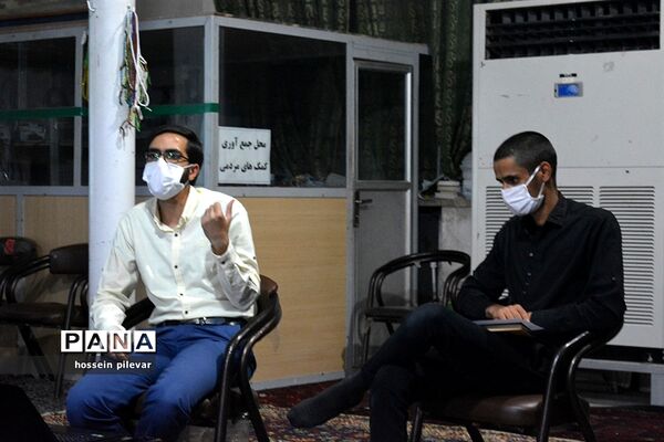 جلسه توجیهی لشکر سایبری فضای مجازی بسیج در مسجد امام حسین علیه السلام