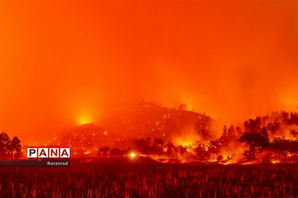 آتش سوزی در کالیفرنیا