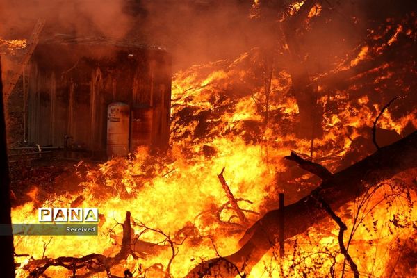 آتش سوزی در کالیفرنیا