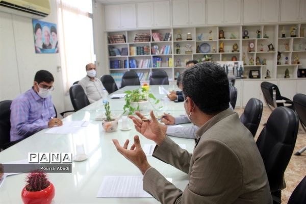 جلسه شورای اداری معاونت پرورشی و فرهنگی آموزش و پرورش استان بوشهر