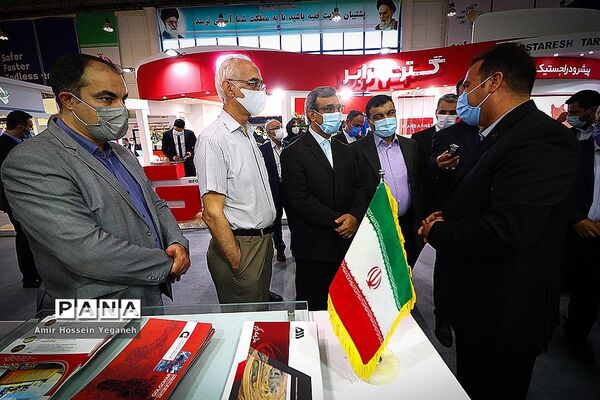 افتتاحیه نمایشگاه بین المللی فولاد ایران در جزیره کیش