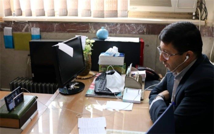 جلسه مجازی  معاونین و مربیان پرورشی شهرقدس