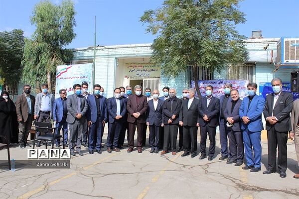 آیین کلنگ زنی مدرسه استثنایی خیرساز مهندس فرشچی درشهرستان اسلامشهر
