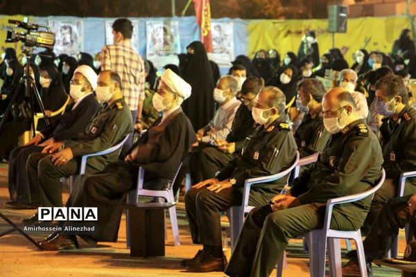 برگزاری یادواره شهدای لامرد