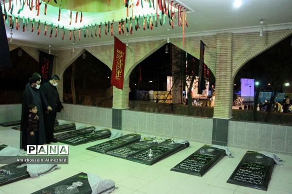 برگزاری یادواره شهدای لامرد