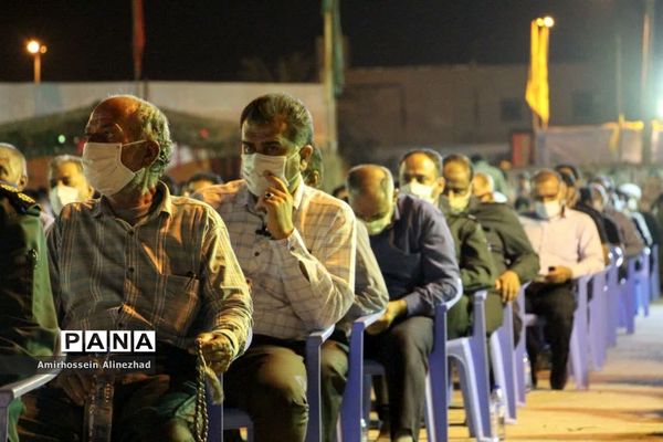 برگزاری یادواره شهدای لامرد