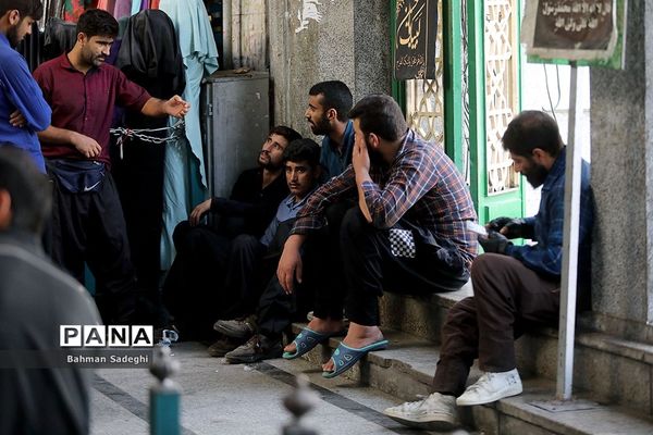 تهران در روزهای اجباری شدن ماسک