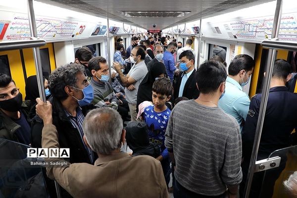 تهران در روزهای اجباری شدن ماسک