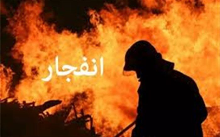 مصدوم شدن 2 نفر در انفجار دیگ قیر
