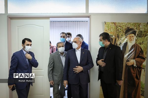 حضور وزیرآموزش و پرورش در سازمان دانش آموزی و خبرگزاری پانا-2