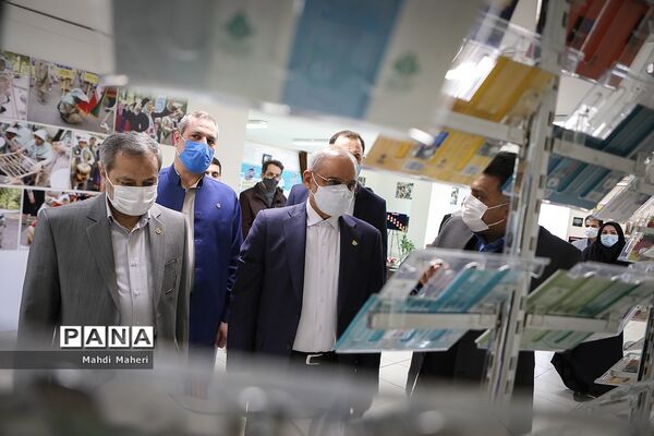حضور وزیرآموزش و پرورش در سازمان دانش آموزی و خبرگزاری پانا-2