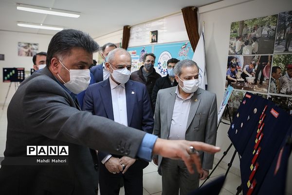 حضور وزیرآموزش و پرورش در سازمان دانش آموزی و خبرگزاری پانا-2