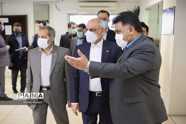 حضور وزیرآموزش و پرورش در سازمان دانش آموزی و خبرگزاری پانا-2