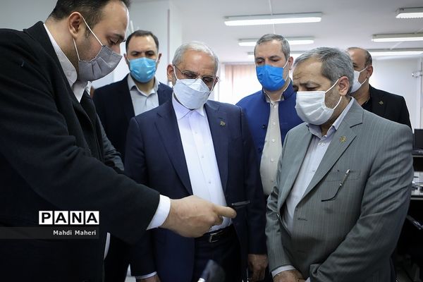 حضور وزیرآموزش و پرورش در سازمان دانش آموزی و خبرگزاری پانا-2