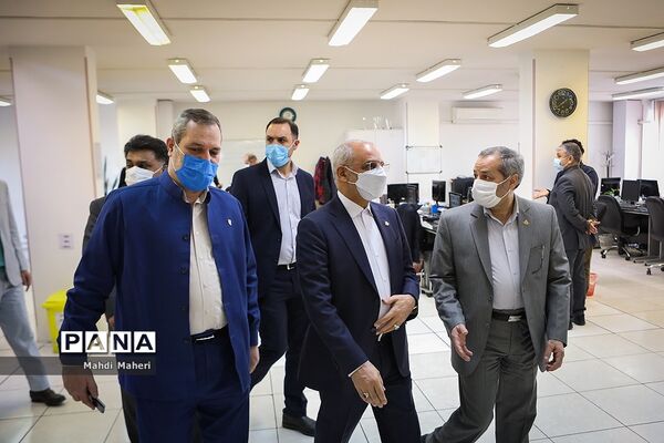 حضور وزیرآموزش و پرورش در سازمان دانش آموزی و خبرگزاری پانا-2