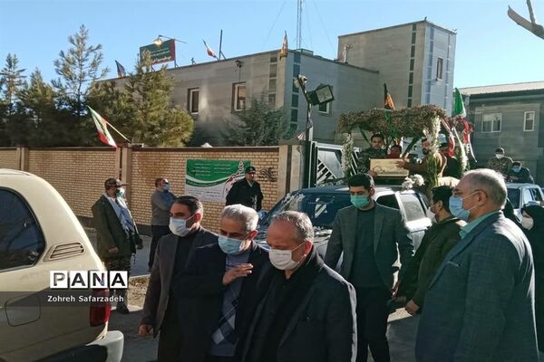 تشییع پیکر مطهر شهید گمنام دررودهن