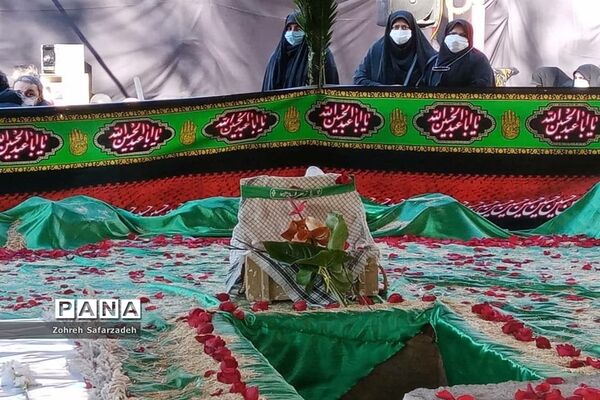 تشییع پیکر مطهر شهید گمنام دررودهن
