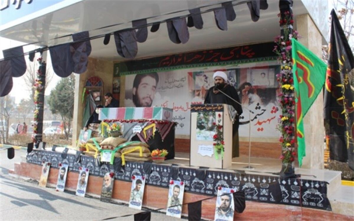 پیکر شهید اسلامشهری درآستان مقدس امامزاده عقیل (ع)آرام گرفت
