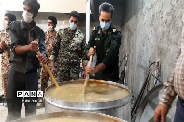 پخت غلور نذری به مناسبت شهادت حضرت فاطمه زهرا(س)درشهرستان خوسف استان خراسان جنوبی