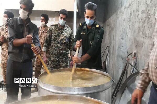 پخت غلور نذری به مناسبت شهادت حضرت فاطمه زهرا(س)درشهرستان خوسف استان خراسان جنوبی