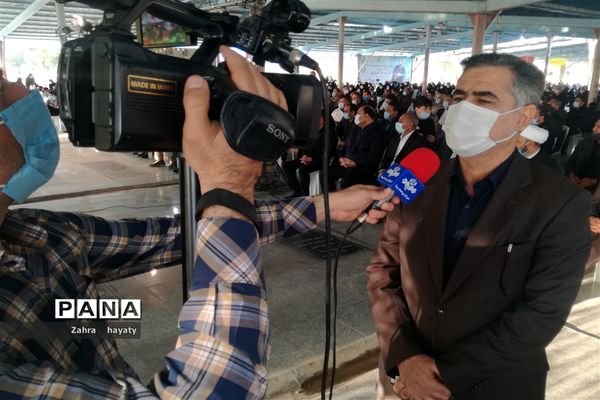 مراسم بزرگداشت سرلشکر شهید اسماعیل دقایقی در شهرستان امیدیه